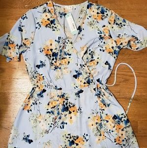Peyton Faux Wrap Dress